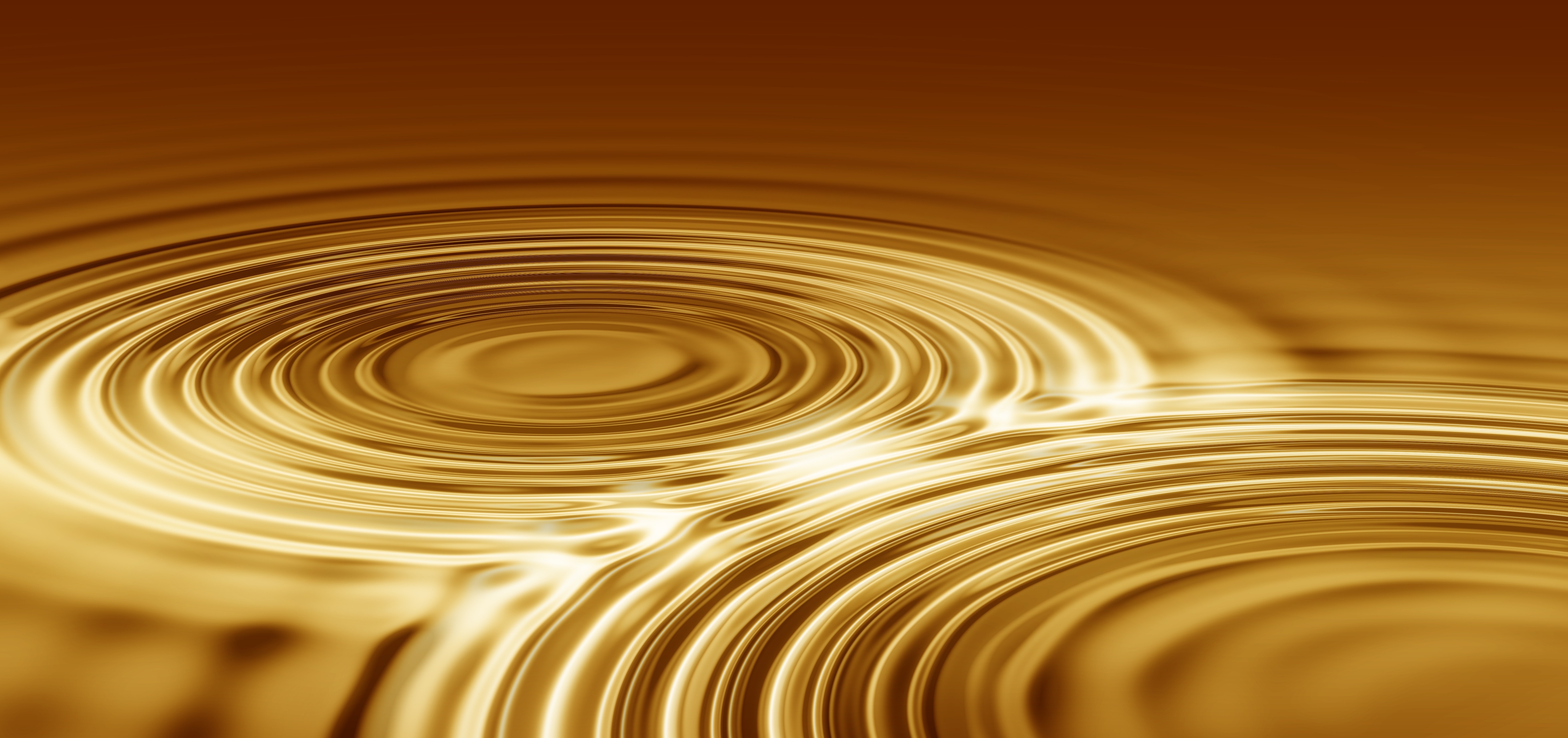 Ondulations d'or